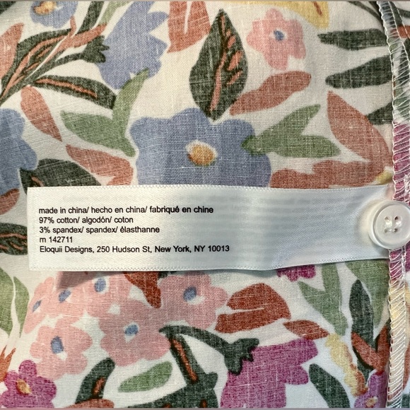 Eloquii Elements Tiered Floral Print Easy Dress NWT - Picture 6 of 6